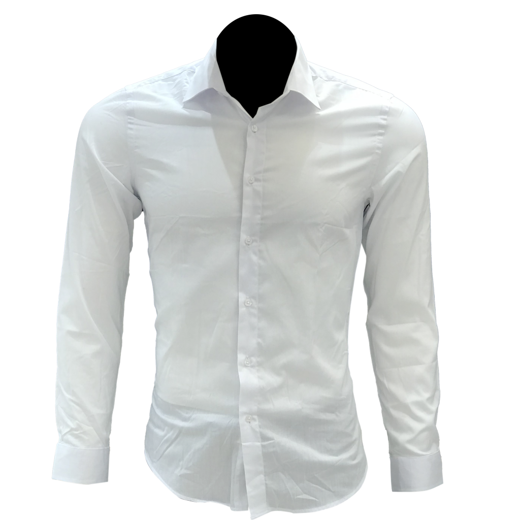 Chemise Blanche Manches Longues Jean-Paul Gaultier Taille L - Coton Brodé Vintage Années 2000