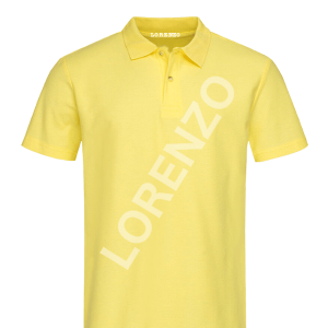 Polo simple Jaune